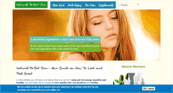 Desktop Screenshot of natural-perfect-skin.com